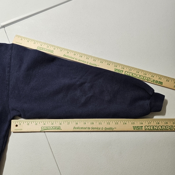 Disneyland Resort Crewneck Sweatshirt Men’s Small Embroidered Navy Pullover - Picture 6 of 6